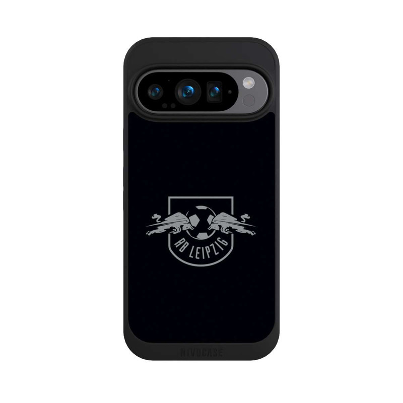 Pixel 9 Pro NIVOpure Graues RB Leipzig Logo auf Schwarz