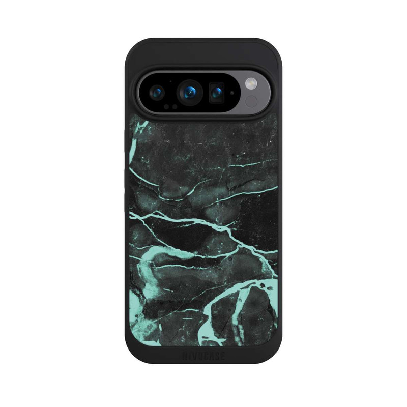 Pixel 9 Pro NIVOpure Grauer und blauer Marmor