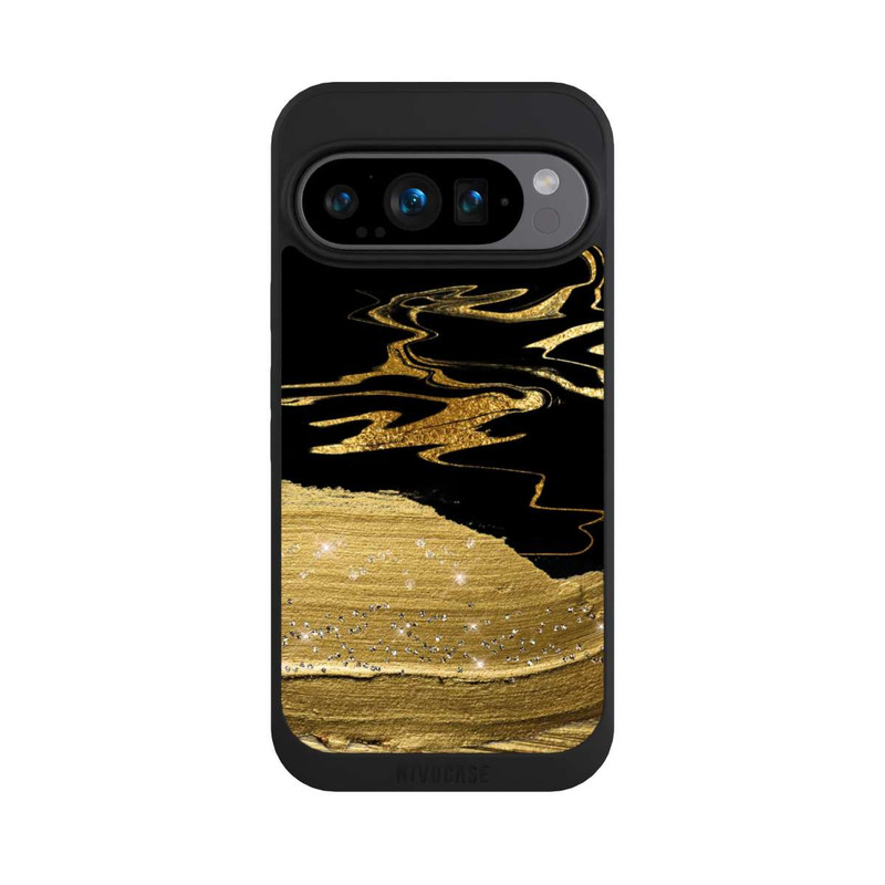 Pixel 9 Pro NIVOpure Marmoradern im Goldlook