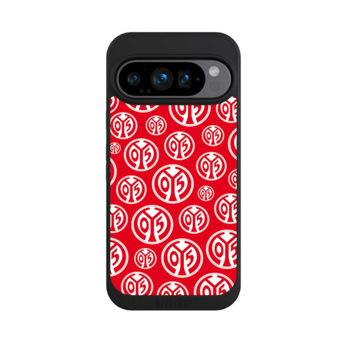 Google Pixel 9 Pro NIVOpure MZ 05 Logos auf Rot