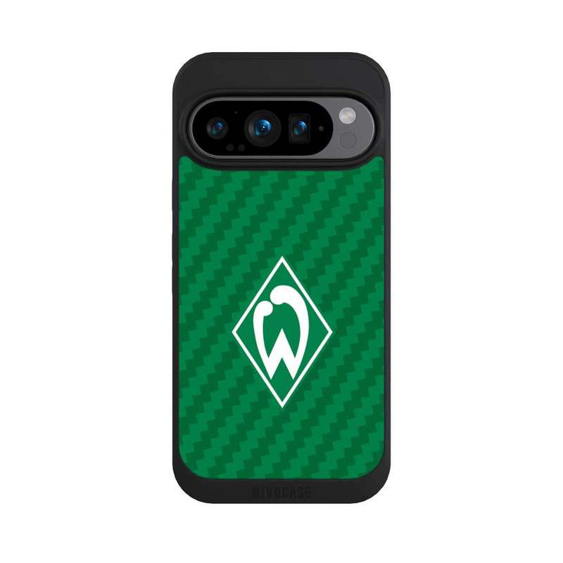 Pixel 9 Pro NIVOpure Carbonlook - Werder Bremen