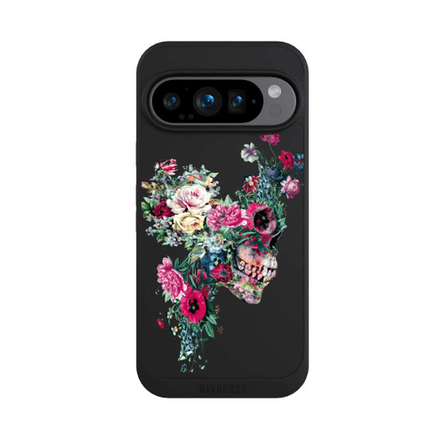 Google Pixel 9 Pro NIVOpure Blumen-Totenkopf transparent