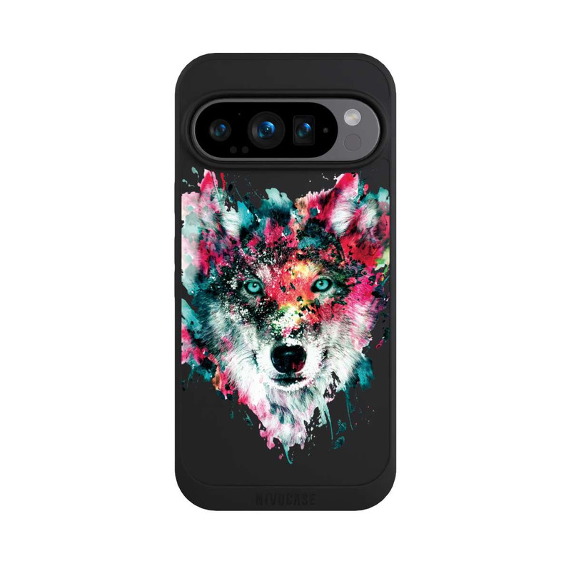 Pixel 9 Pro NIVOpure Wölfe transparent
