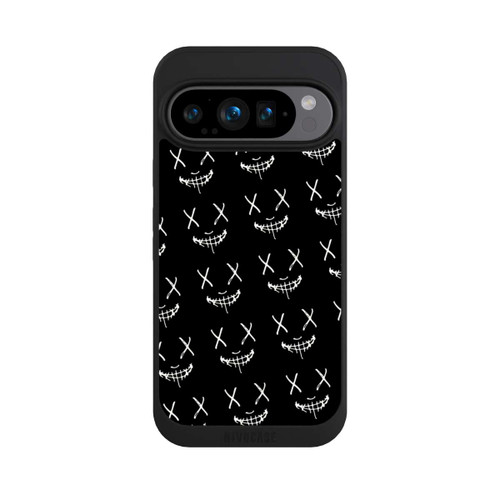 Google Pixel 9 Pro NIVOpure Maskenmuster Schwarz