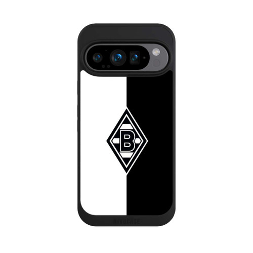 Google Pixel 9 Pro NIVOpure Borussia Raute Schwarz-Weiss