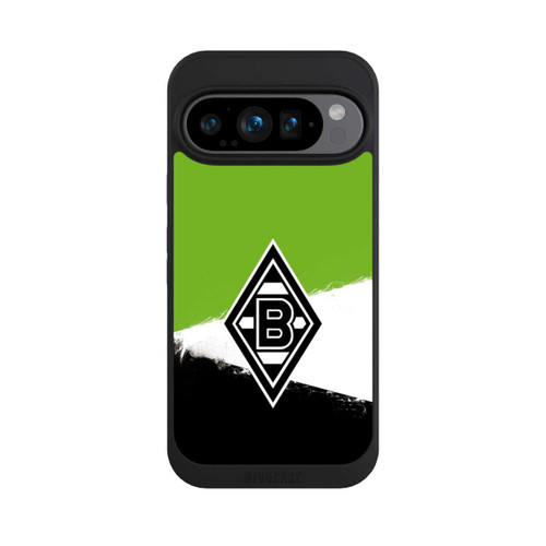 Google Pixel 9 Pro NIVOpure Borussia Grunge Grün-Weiss-Schwarz