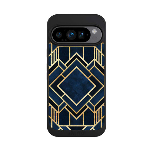 Google Pixel 9 Pro NIVOpure Impression Art Déco Bleu Or