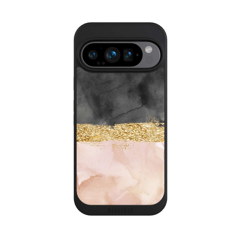 Pixel 9 Pro NIVOpure Goldener Linien Look