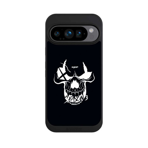 Google Pixel 9 Pro NIVOpure Schädel Schwarz/Weiß