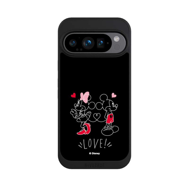 Pixel 9 Pro NIVOpure Souris amoureuse noire