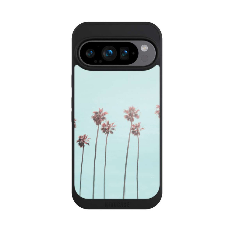 Pixel 9 Pro NIVOpure Hellrosa Strandpalme Paradies
