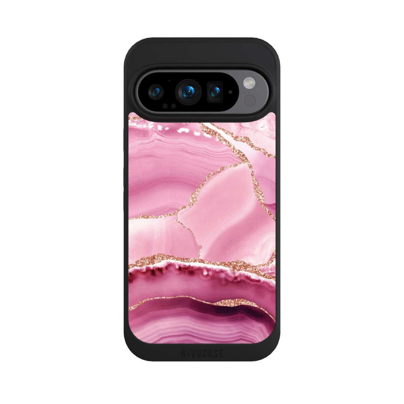 Pixel 9 Pro NIVOpure Marbre Sirène Rose