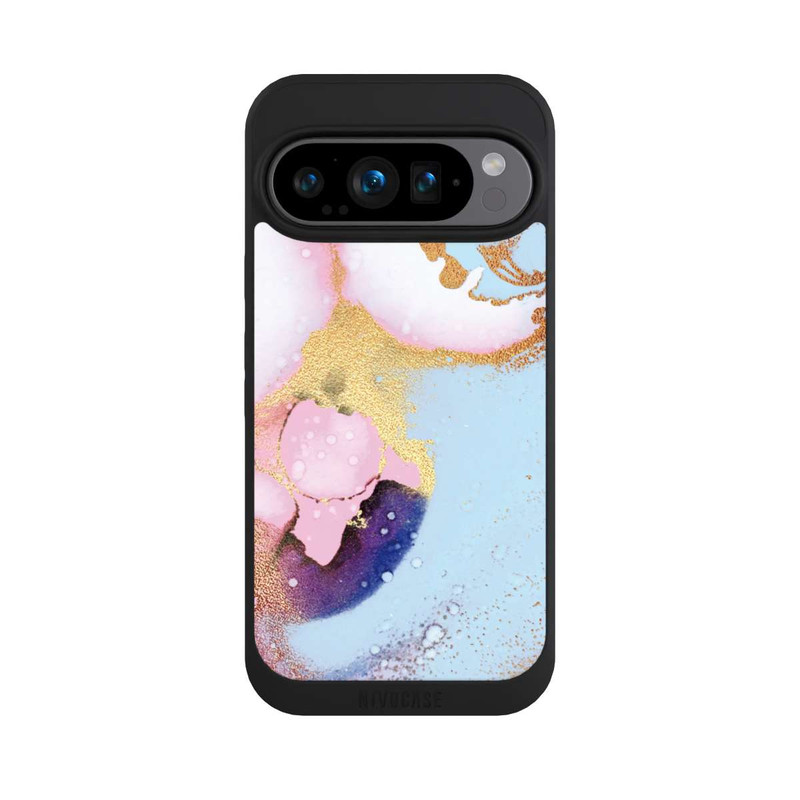 Pixel 9 Pro NIVOpure Pastell Glamour Tintenstruktur