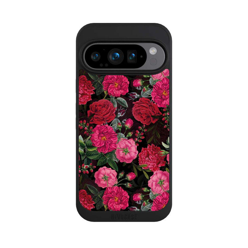 Pixel 9 Pro NIVOpure Pink und Rote Blumen