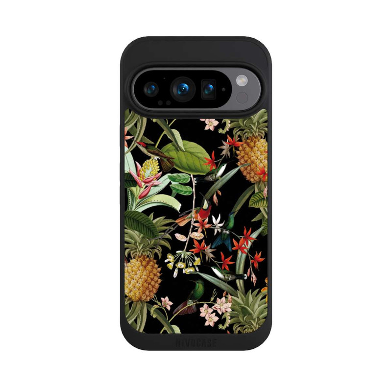 Pixel 9 Pro NIVOpure Exotische Blumen Paradiesvogel