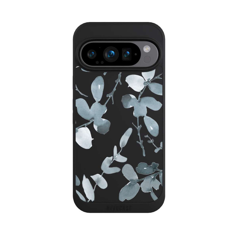 Pixel 9 Pro NIVOpure Eukalyptus Muster transparent