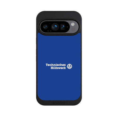 Google Pixel 9 Pro NIVOpure Technisches Hilfswerk Logo Blau