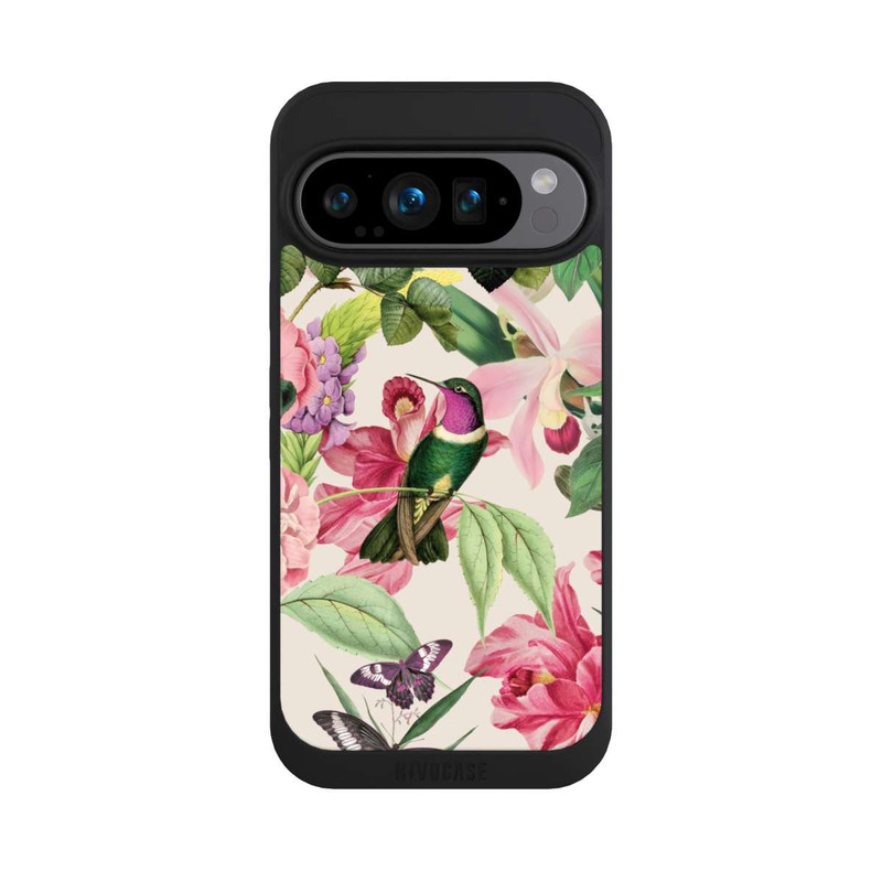 Pixel 9 Pro NIVOpure Colibris et roses