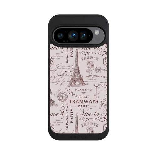 Google Pixel 9 Pro NIVOpure Paris Vintage Postcard