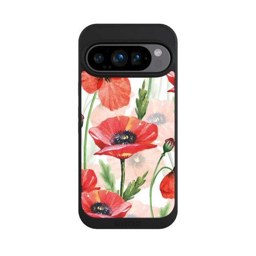 Google Pixel 9 Pro NIVOpure Wasserfarbe Mohnblumen