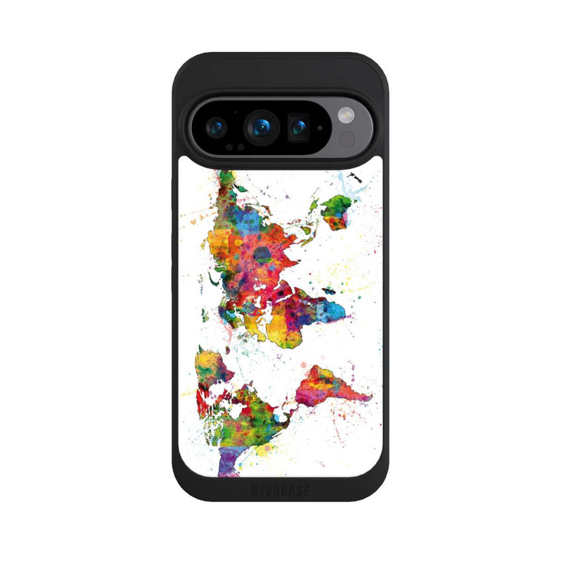Pixel 9 Pro NIVOpure Weltkarte Splash