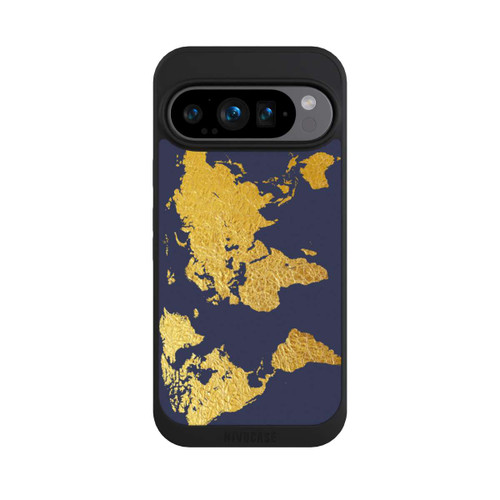 Google Pixel 9 Pro NIVOpure Weltkarte Gold