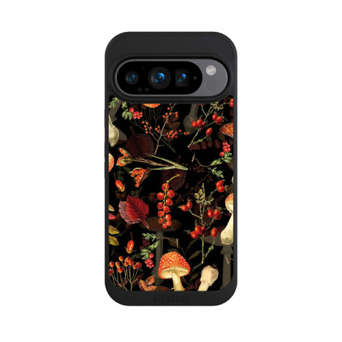 Google Pixel 9 Pro NIVOpure Mushroom Pattern Black
