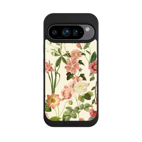 Google Pixel 9 Pro NIVOpure Fleurs sauvages sur jaune clair