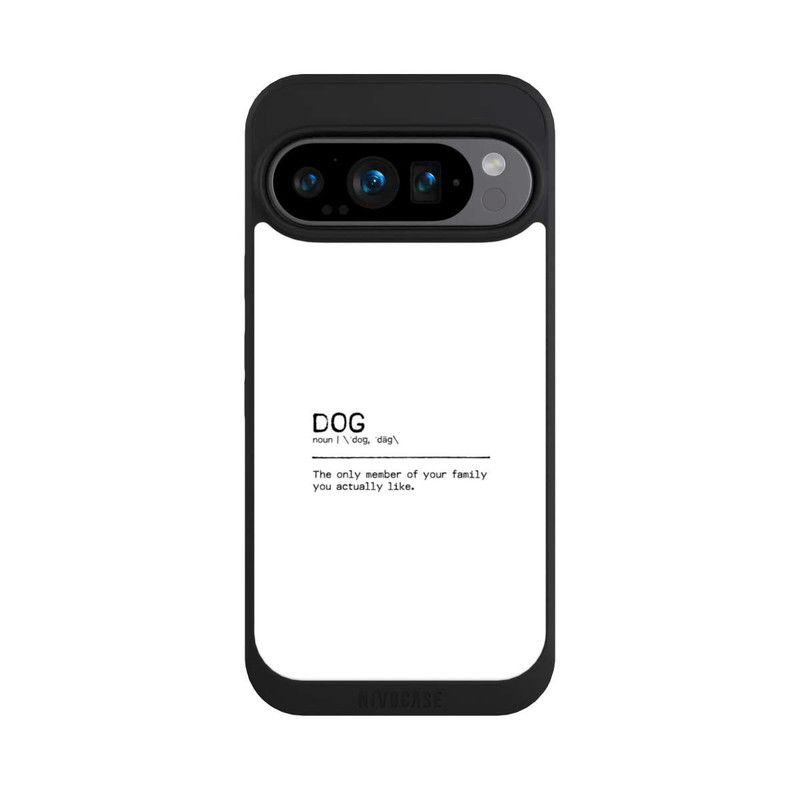Pixel 9 Pro NIVOpure Zitat Hundefamilie (englisch)