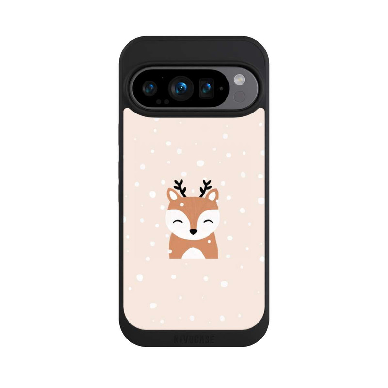 Pixel 9 Pro NIVOpure Schnee und Hirsch