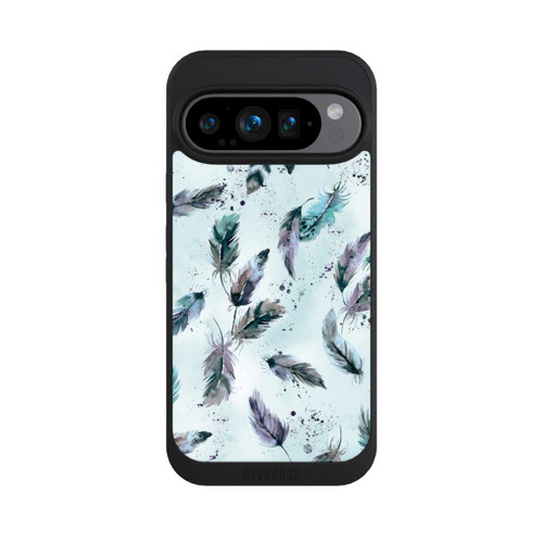 Google Pixel 9 Pro NIVOpure Magische Federn Sanftes Blau
