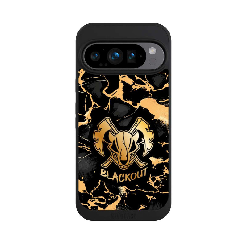 Pixel 9 Pro NIVOpure Marble Gold Logo
