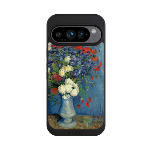 Google Pixel 9 Pro NIVOpure Stillleben Vase mit Kornblumen und Mohnblumen von Vincent Van Gogh