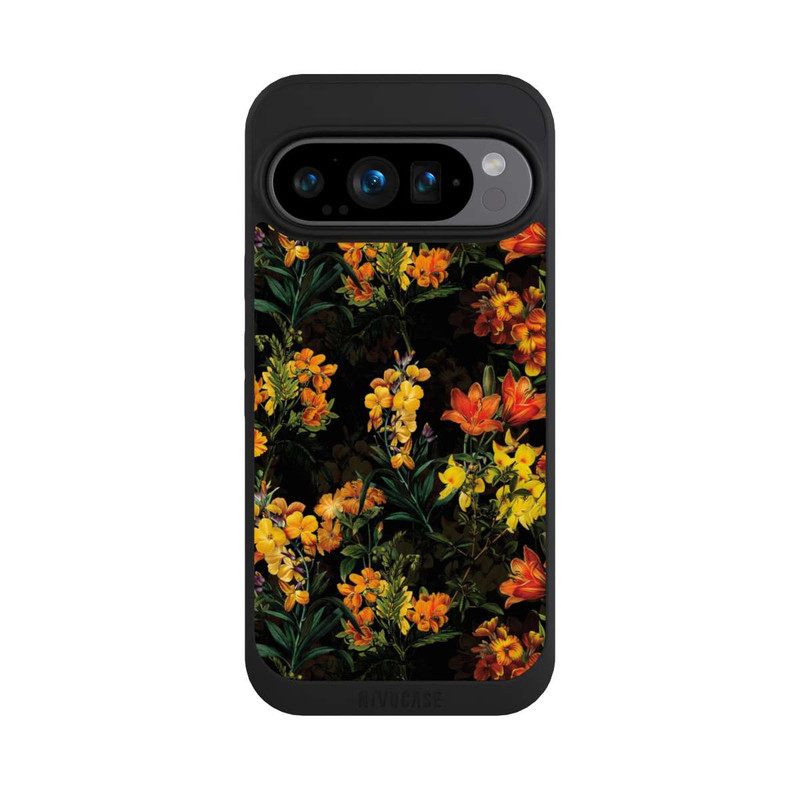 Pixel 9 Pro NIVOpure Bunte Blumen Gelb