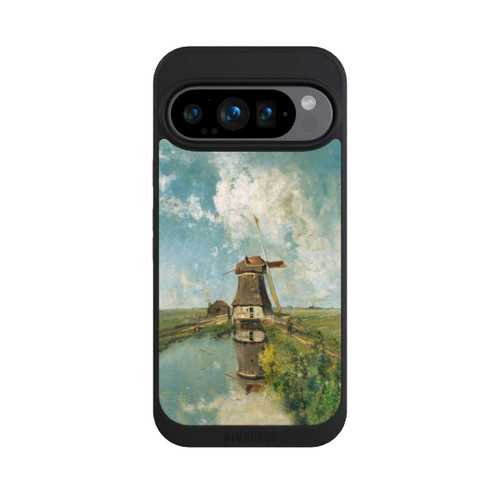 Google Pixel 9 Pro NIVOpure A Windmill on a Polder Waterway