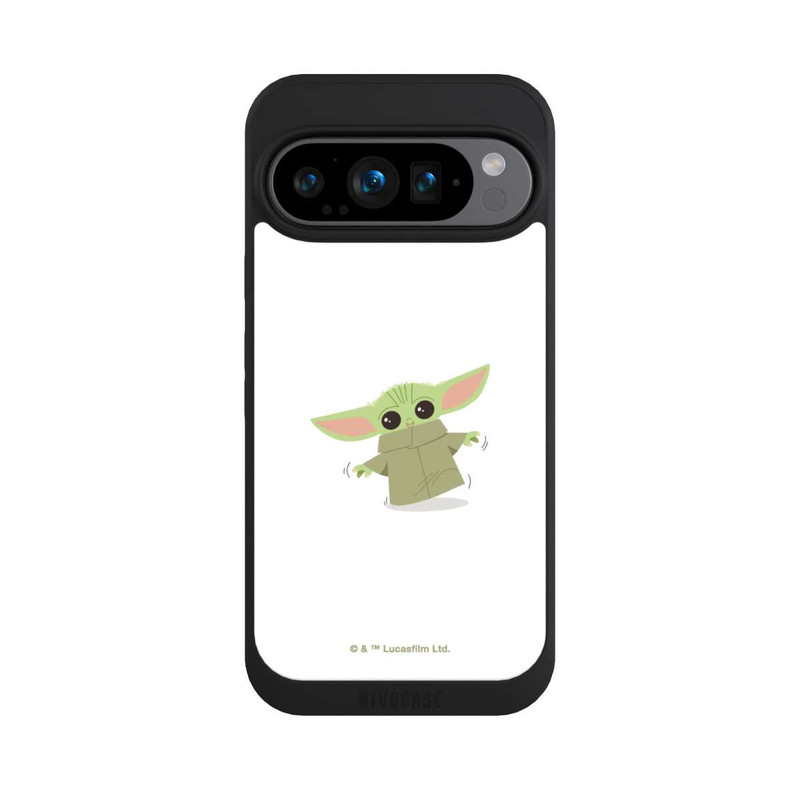Pixel 9 Pro NIVOpure Baby Yoda läuft