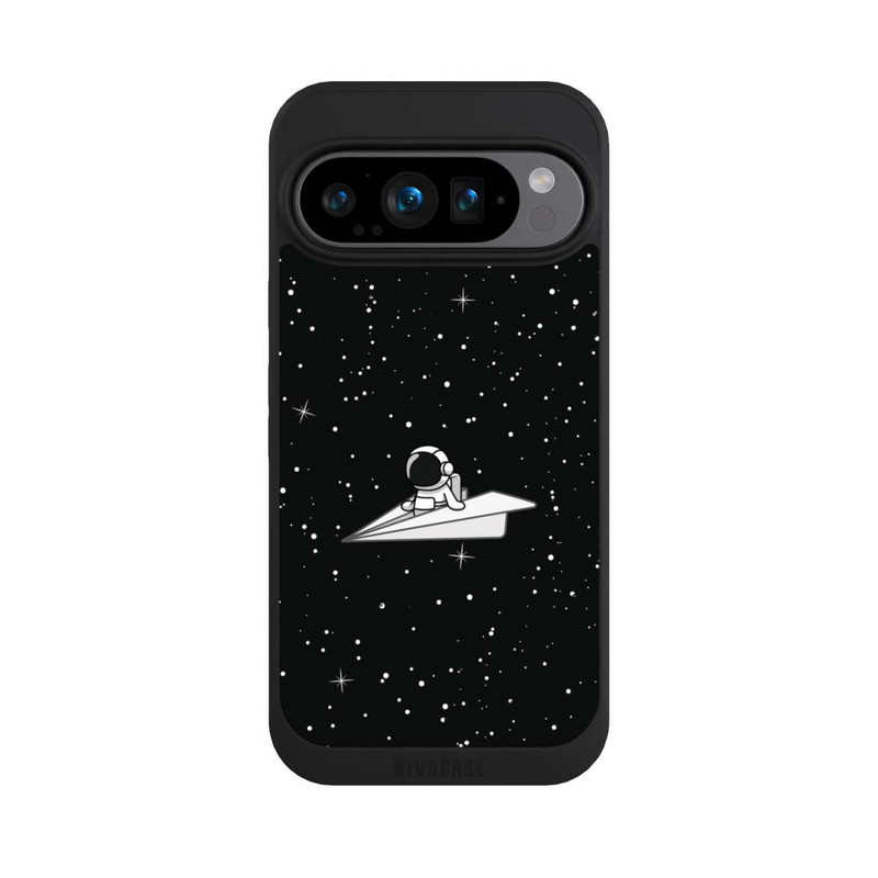 Pixel 9 Pro NIVOpure Astronaut Paper Plane Comic