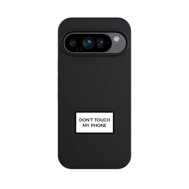 Pixel 9 Pro NIVOpure Do Not Touch My Phone Transparent
