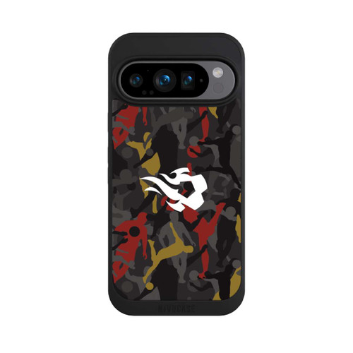 Google Pixel 9 Pro NIVOpure Belgische Rote Flammen Camouflage