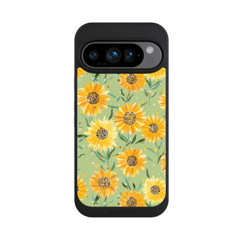 Google Pixel 9 Pro NIVOpure Sonnenblumen grün