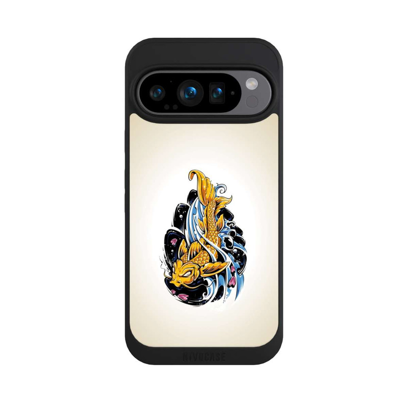 Pixel 9 Pro NIVOpure Japanese Fish Illustration 