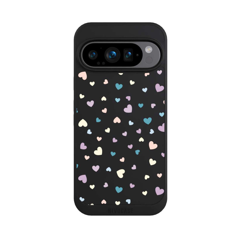 Pixel 9 Pro NIVOpure Pastell-Herzen