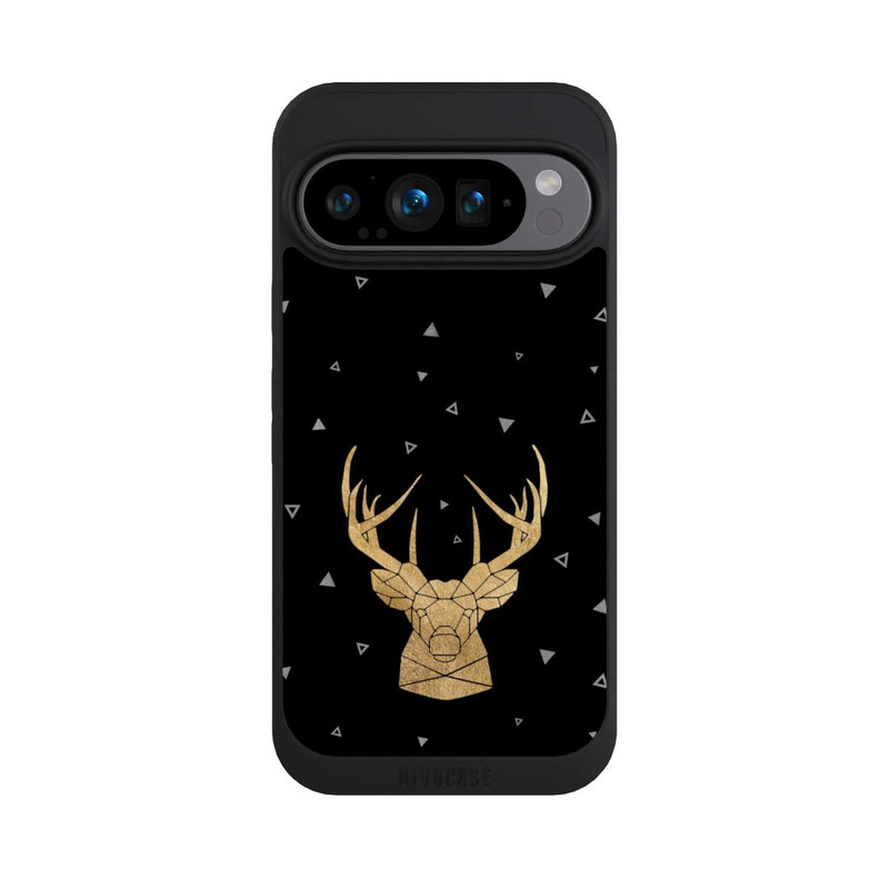 Pixel 9 Pro NIVOpure Geometrischer Hirsch und Geweih