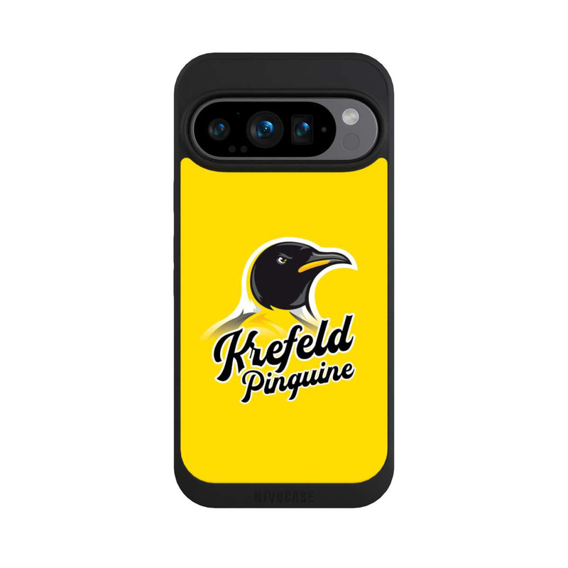 Pixel 9 Pro NIVOpure Krefeld Pinguine Typo Gelb