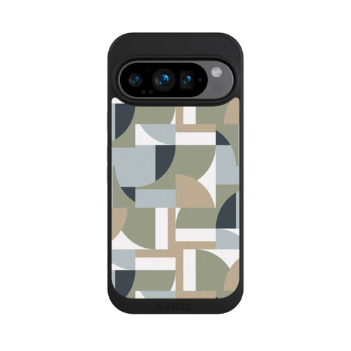 Google Pixel 9 Pro NIVOpure Futuristische Bauhaus Polygone Beige