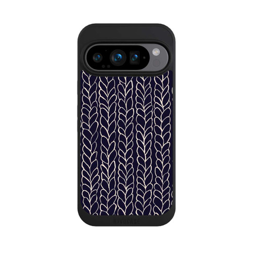 Google Pixel 9 Pro NIVOpure Wool Braids Drawings Navy