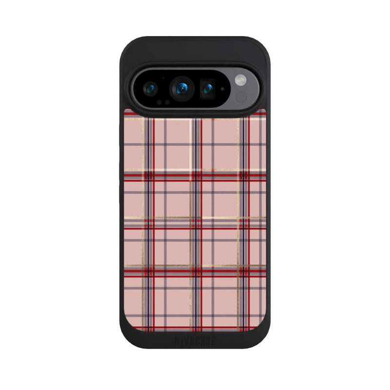 Pixel 9 Pro NIVOpure TARTAN PINK