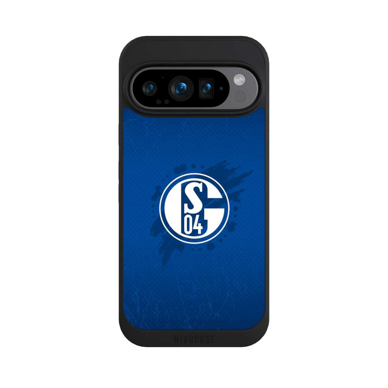 Pixel 9 Pro NIVOpure Schalke 04 Farbe Fleck Blau