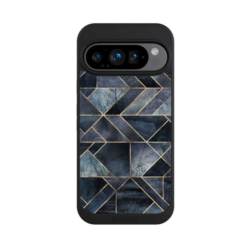 Pixel 9 Pro NIVOpure Abstraktes Natur-Dunkelblau