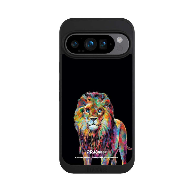 Pixel 9 Pro NIVOpure Löwe Bunte Kunst von P.D. Moreno